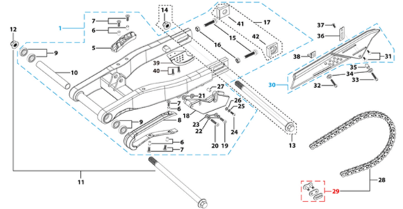 10 Swing Arm Assy