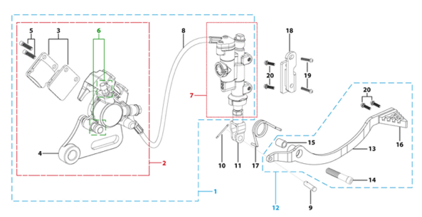 12 Rear Brake