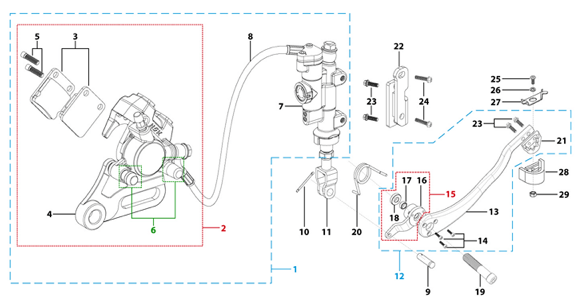 12 Rear Brake