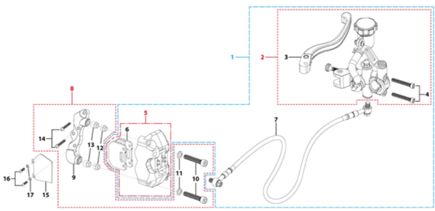 05 Front Brake Assy