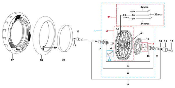 06 Front Wheel Assy