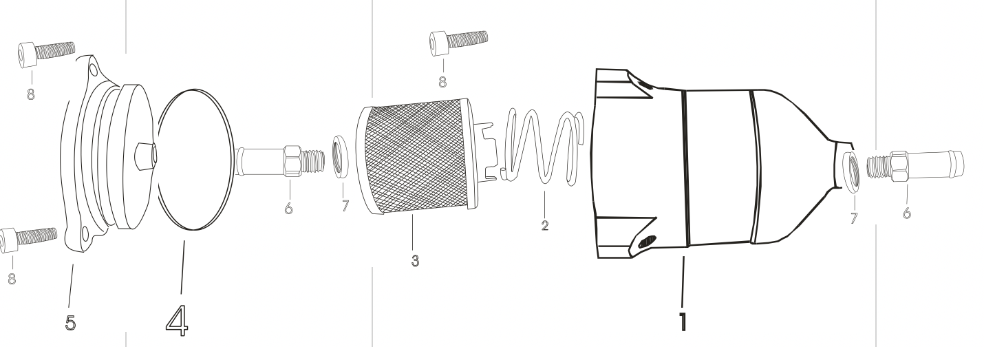 43 Oil Filter Assy