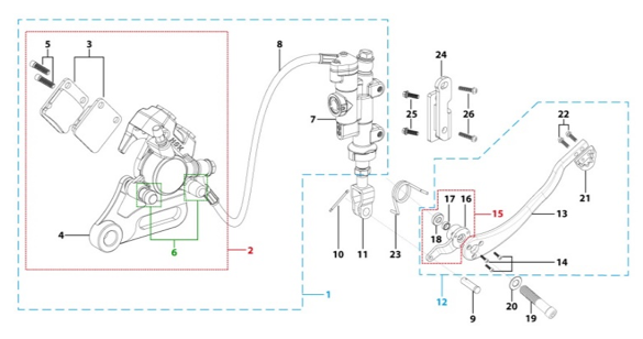 12 Rear Brake