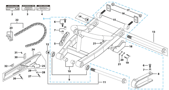 10 Swing Arm Assy