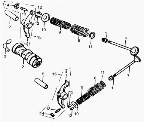 32 Camshaft & Valves