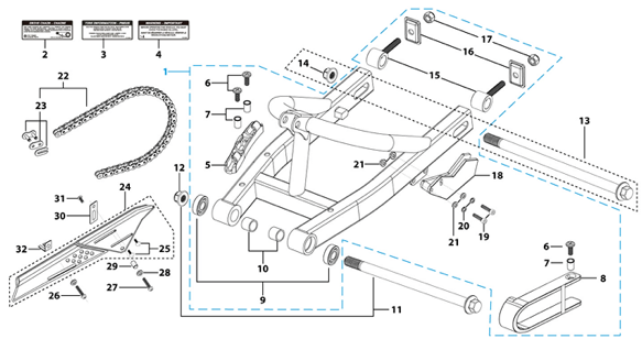 10 Swing Arm Assy