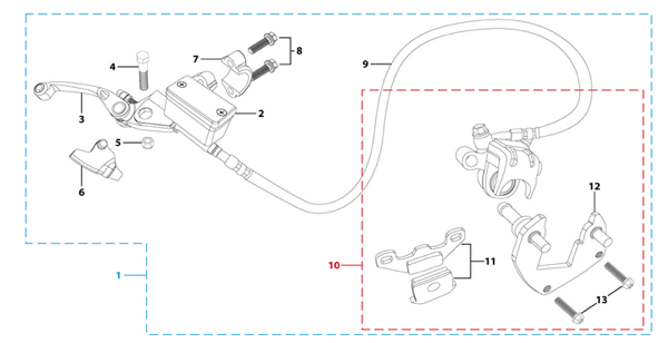 05 Front Brake Assy