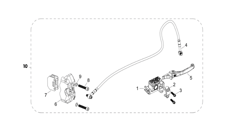 05 Front Brake Assy