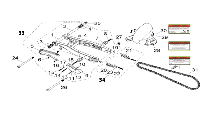 10 Swing Arm Assy