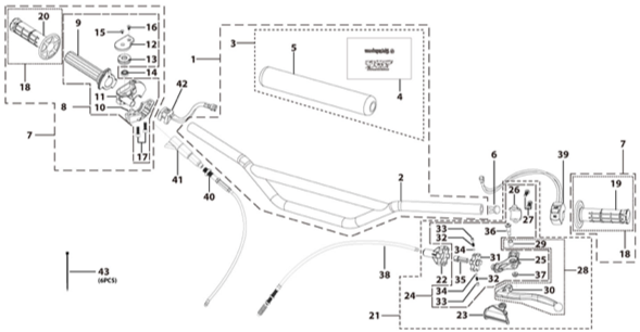 01 Handle Bar Assembly