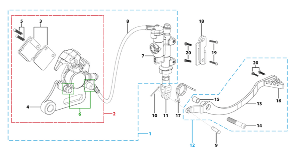 12 Rear Brake