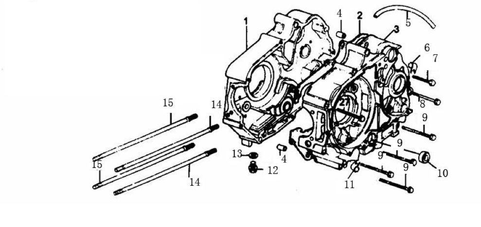 40 Crankcase