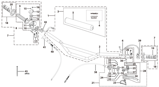 01 Handle Bar Assembly