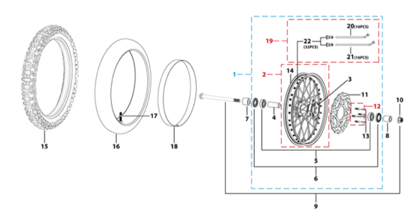 06 Front Wheel Assy