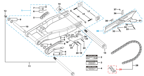 10 Swing Arm Assy