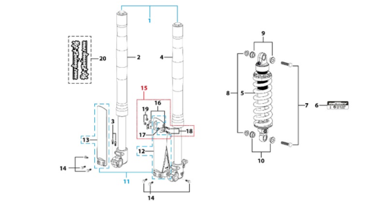 04 Front & Rear Absorber