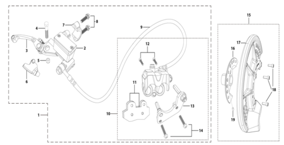 05 Front Brake Assy