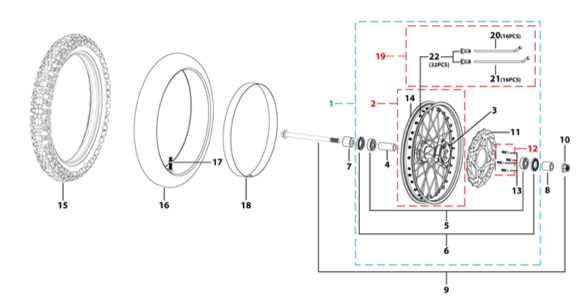 06 Front Wheel Assy