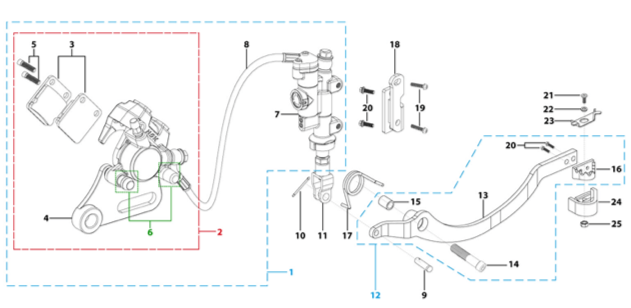 12 Rear Brake