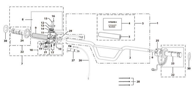 01 Handle Bar Assembly