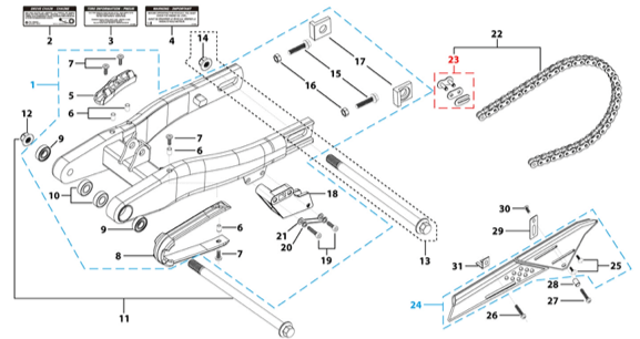 10 Swing Arm Assy