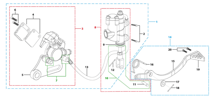 12 Rear Brake