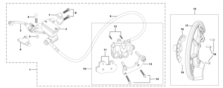 05 Front Brake Assy