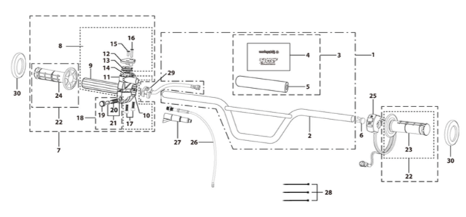 01 Handle Bar Assembly