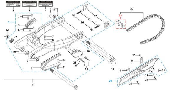 10 Swing Arm Assy