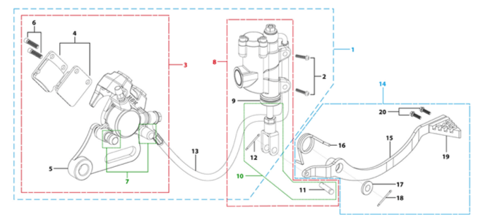 12 Rear Brake