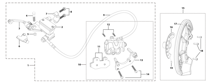 05 Front Brake Assy