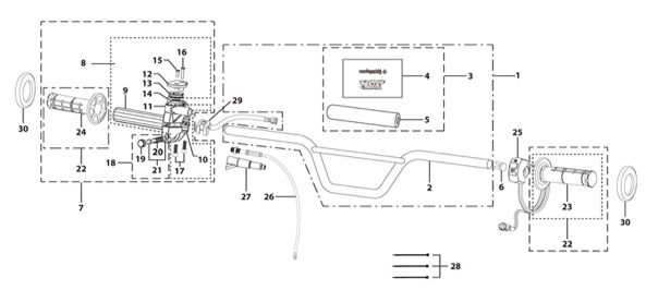 01 Handle Bar Assembly