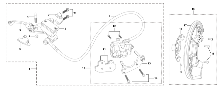 05 Front Brake Assy