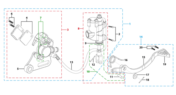 12 Rear Brake