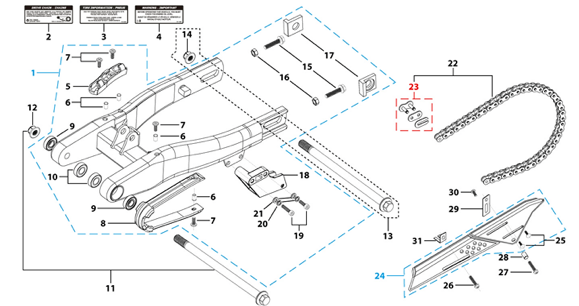 10 Swing Arm Assy