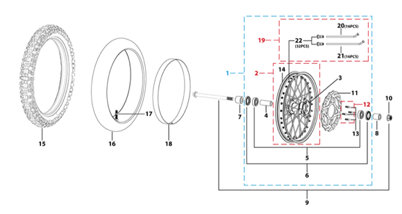 06 Front Wheel Assy