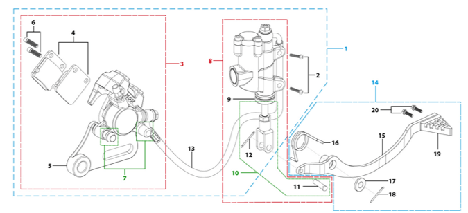 12 Rear Brake