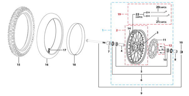 06 Front Wheel Assy