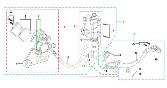 12 Rear Brake