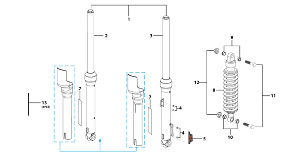 03 Front & Rear Absorber