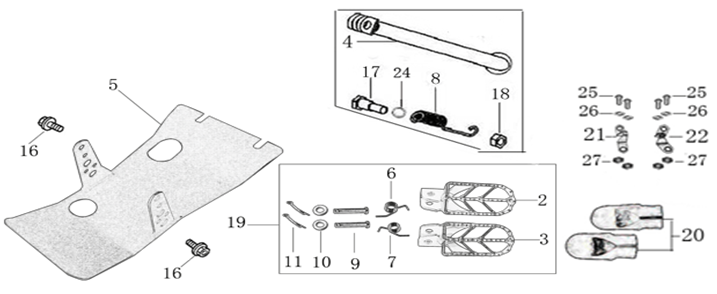 09 FOOT PEG ASSEMBLY