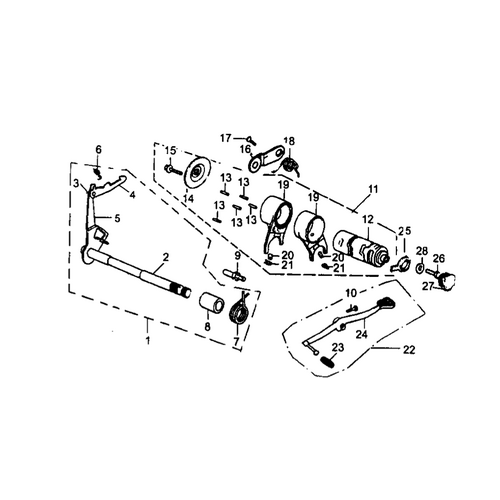 42 Gear Shifting Device