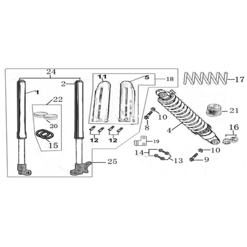 04 Front & Rear absorber