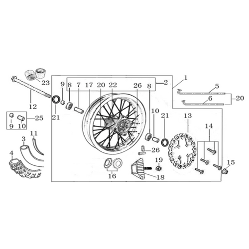 06 Front Wheel Assy 