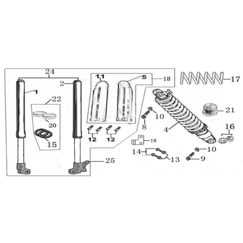 04 Front & Rear absorber