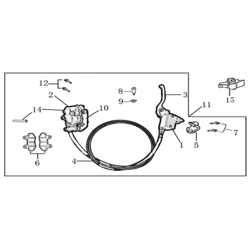 05 Front Brake Assy