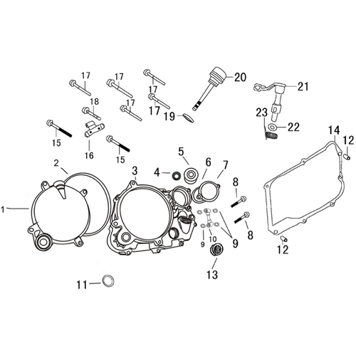 36 Crankcase Cover