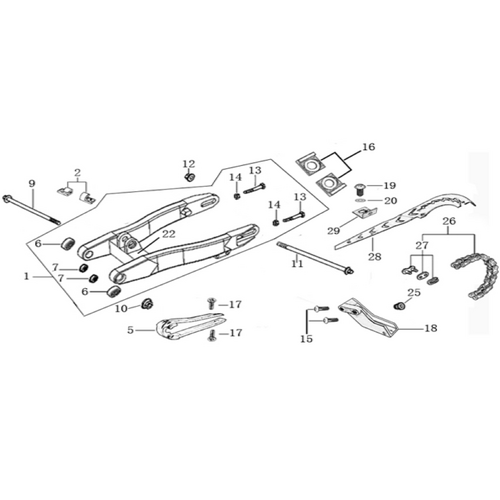 10 Swing Arm Assy