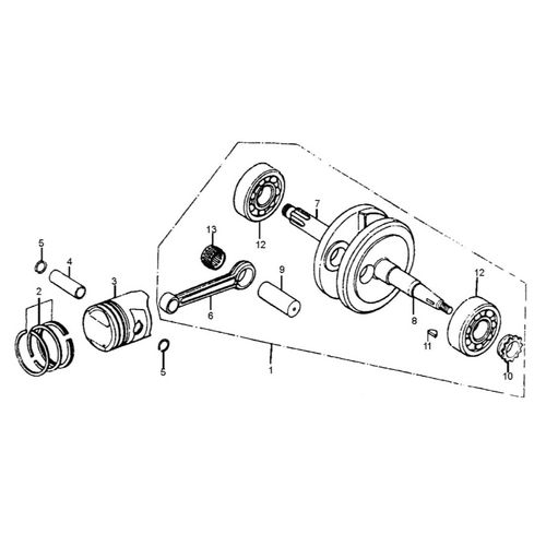 38 Crankshaft / Piston