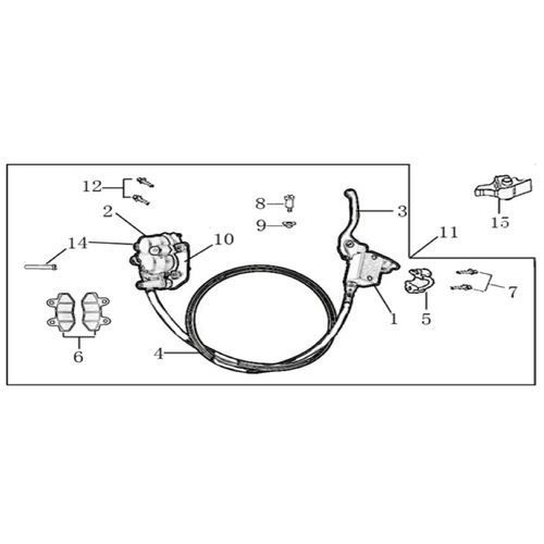 05 Front Brake Assy